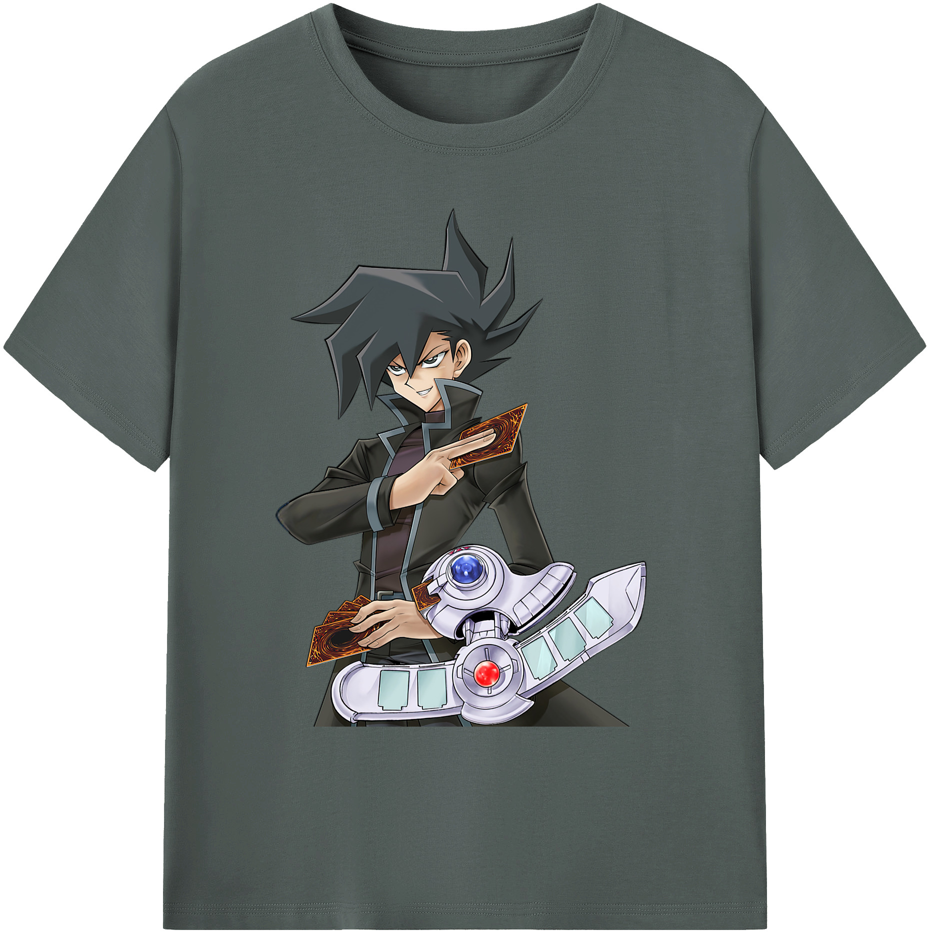 （画像用） 遊☆戯☆王 Yu-Gi-Oh! 綿100％ メンズ半袖Tシャツ｜肌触りやわらか＆通気性